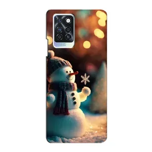 Чохли на Новий Рік Infinix Note 10 Pro (Сніговик святковий)