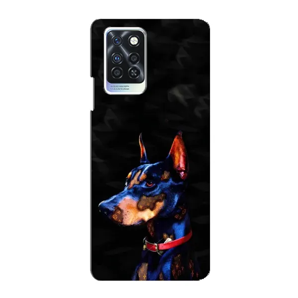 Чехол с рисунком «Собака Мопс» для Infinix Note 10 Pro Чехол с рисунком «Собака Мопс» для Infinix Note 10 Pro