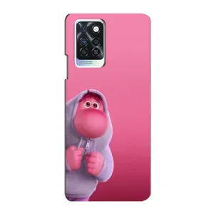 Чехол Головоломка для Infinix Note 10 Pro - (AlphaPrint) (Стыд)