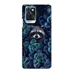 Силіконовий Чохол з Энотами на Infinix Note 10 Pro (В квітах)