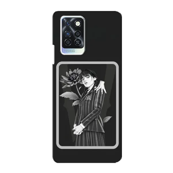 Чехол с рисунком «Венсдей картина» для Infinix Note 10 Pro Чехол с рисунком «Венсдей картина» для Infinix Note 10 Pro