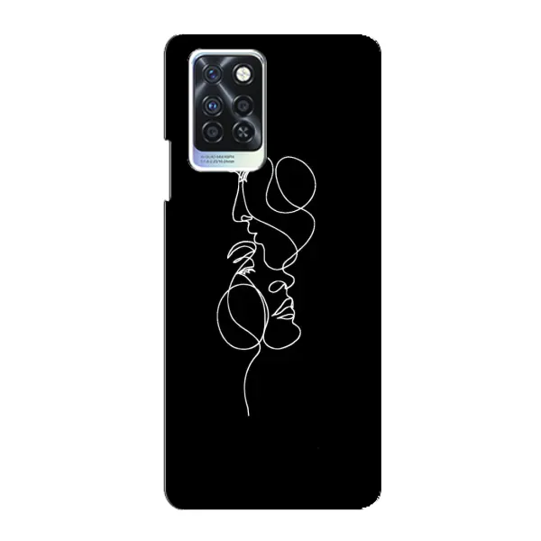 Чехол с рисунком «Влюбленная пара» для Infinix Note 10 Pro Чехол с рисунком «Влюбленная пара» для Infinix Note 10 Pro