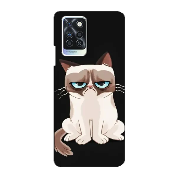 Чехол с рисунком «Взгляд кота» для Infinix Note 10 Pro Чехол с рисунком «Взгляд кота» для Infinix Note 10 Pro
