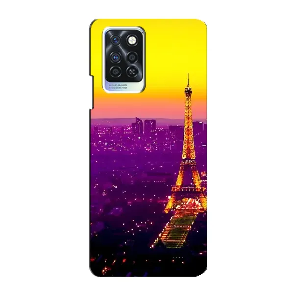 Чехол с рисунком «Яркая башня» для Infinix Note 10 Pro Чехол с рисунком «Яркая башня» для Infinix Note 10 Pro