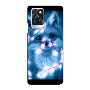 Чехол с Лисичкой для Infinix Note 10 Pro (Яркая Лиса)