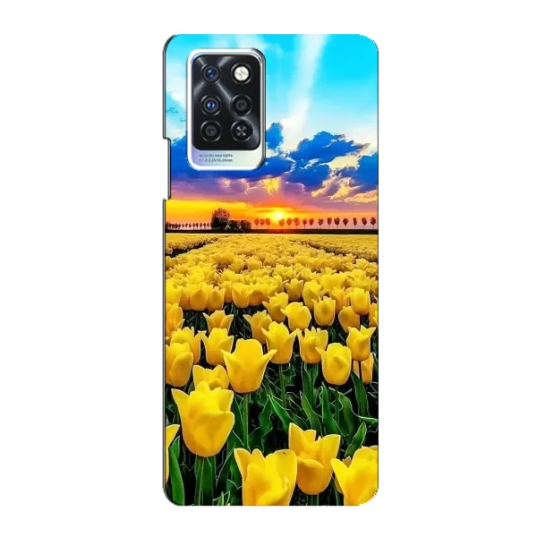 Чехол с рисунком «Желтые тюльпаны» для Infinix Note 10 Pro Чехол с рисунком «Желтые тюльпаны» для Infinix Note 10 Pro