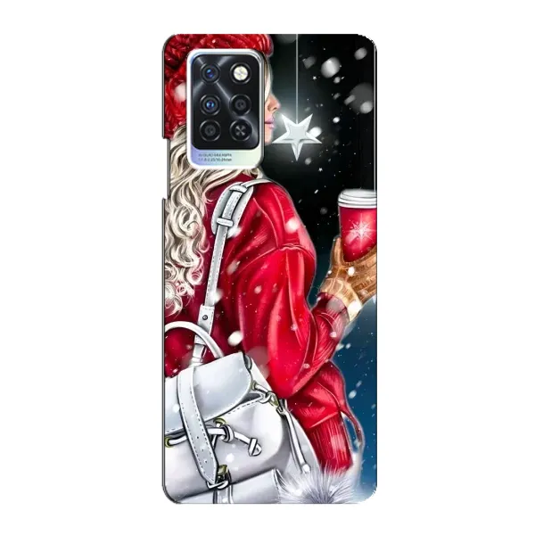 Чехол с рисунком «Зима пришла» для Infinix Note 10 Pro Чехол с рисунком «Зима пришла» для Infinix Note 10 Pro