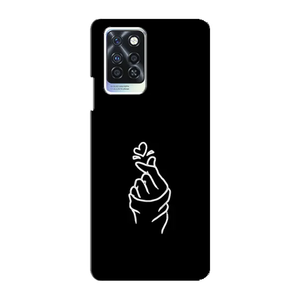 Чехол с рисунком «Знак Сердечка» для Infinix Note 10 Pro Чехол с рисунком «Знак Сердечка» для Infinix Note 10 Pro