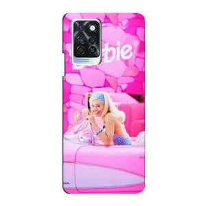 Силіконовый Чохол Барбі фільм на Infinix Note 10 Pro (Зставка)