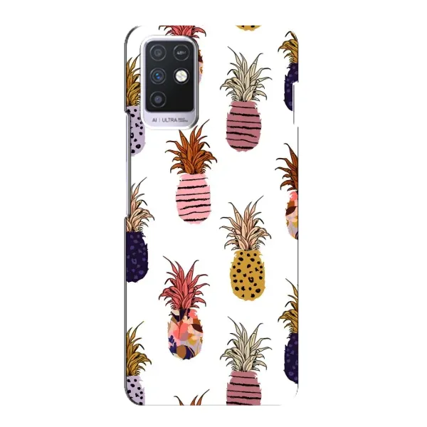 Чехол с рисунком «Ананасы» для Infinix Note 10 Чехол с рисунком «Ананасы» для Infinix Note 10
