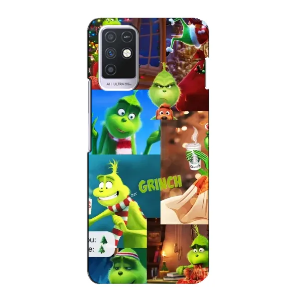Чехол с рисунком «Арт Гринч» для Infinix Note 10 Чехол с рисунком «Арт Гринч» для Infinix Note 10