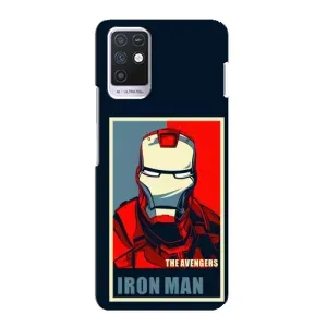 Чехол Супергерой Железный человек на Infinix Note 10 (Art Iron man)