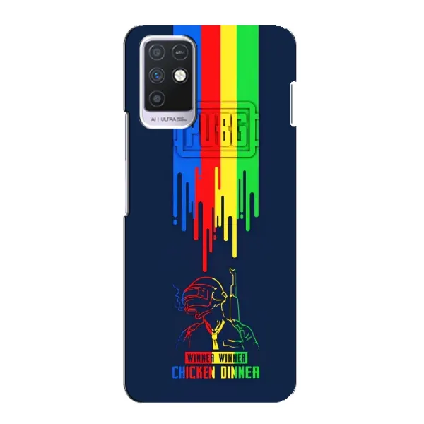 Чехол с рисунком «Арт Пабг» для Infinix Note 10 Чехол с рисунком «Арт Пабг» для Infinix Note 10