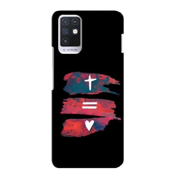 Чехол с рисунком «Атрибутика» для Infinix Note 10 Чехол с рисунком «Атрибутика» для Infinix Note 10