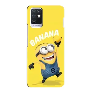 Мультяшный принт на Чехол для Инфиникс Нот 10 (Banana)