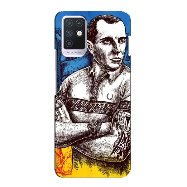 Чехол с рисунком «Бандера Патриот» для Infinix Note 10 Чехол с рисунком «Бандера Патриот» для Infinix Note 10