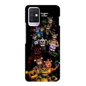 Чехлы Пять ночей с Фредди для Инфиникс Нот 10 (Bear Freddy's)
