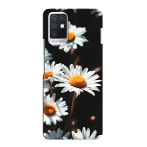 Чохол з ромашками на Infinix Note 10 (Білі ромашки)