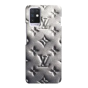 Текстурный Чехол Louis Vuitton для Инфиникс Нот 10 (Бежевый ЛВ)