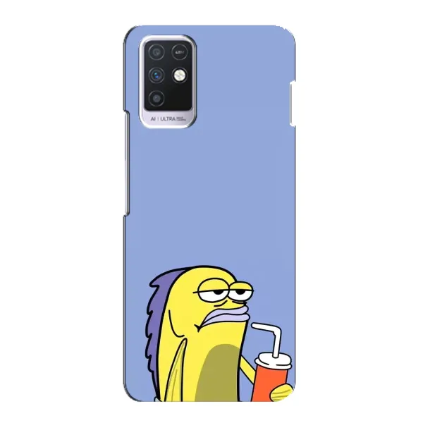 Чехол с рисунком «Безразличие» для Infinix Note 10 Чехол с рисунком «Безразличие» для Infinix Note 10
