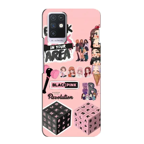 Чехол с рисунком «BLACK PINK коллаж» для Infinix Note 10 Чехол с рисунком «BLACK PINK коллаж» для Infinix Note 10