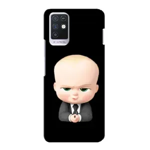 Мультяшный принт на Чехол для Инфиникс Нот 10 (Бос)