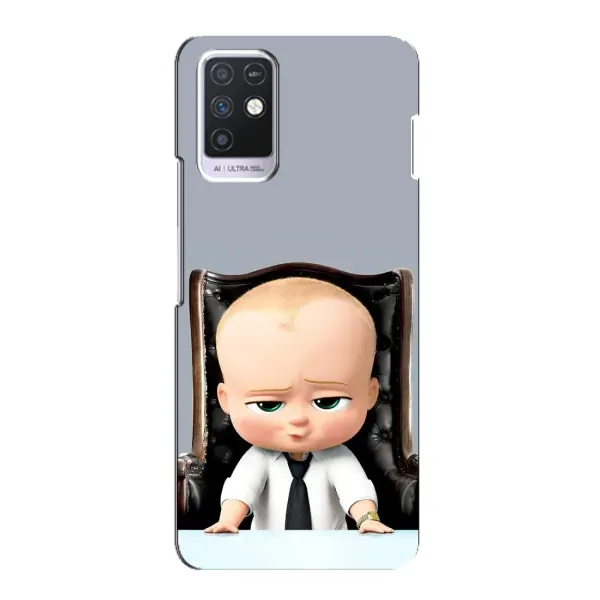 Чехол с рисунком «BOSS» для Infinix Note 10
