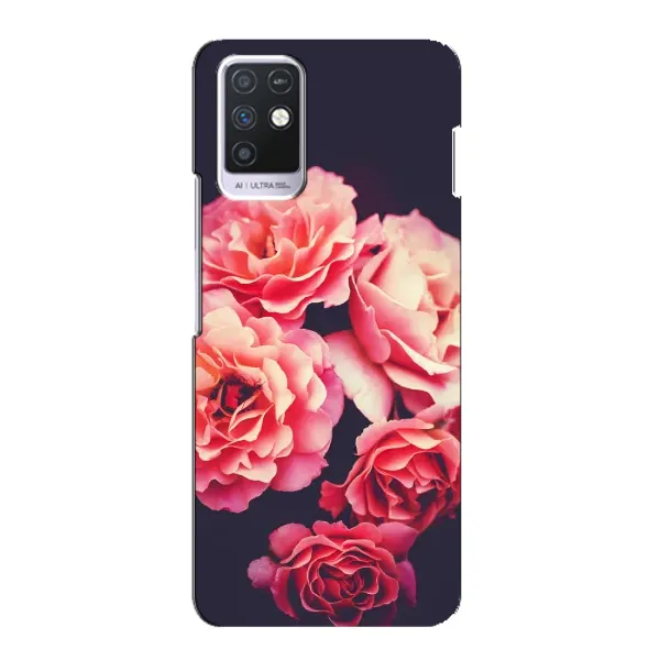 Чехол с рисунком «Бутоны» для Infinix Note 10 Чехол с рисунком «Бутоны» для Infinix Note 10