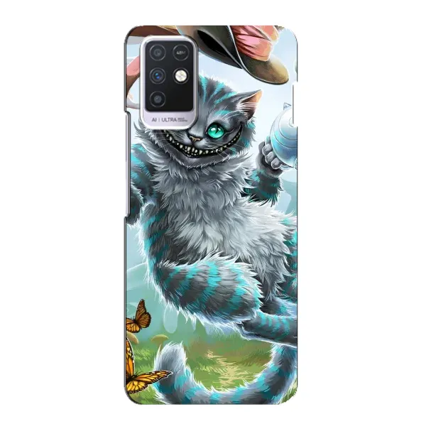 Чехол с рисунком «Чеширский КОТИК» для Infinix Note 10 Чехол с рисунком «Чеширский КОТИК» для Infinix Note 10