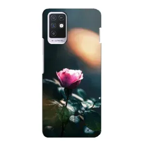 Чехлы с принтом Розочки для Infinix Note 10 (Цветок ночной)