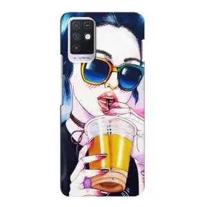 Чохол з картинкою Модні Дівчата Infinix Note 10 (Дівчина з коктейлем)