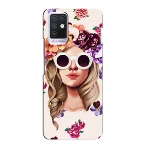 Чохол з картинкою Модні Дівчата Infinix Note 10 (Дівчина в окулярах)