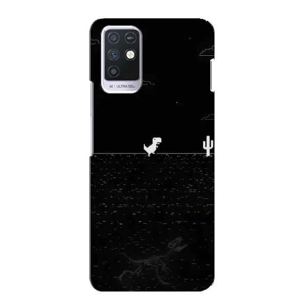 Чехол с рисунком «Динозаврик» для Infinix Note 10 Чехол с рисунком «Динозаврик» для Infinix Note 10
