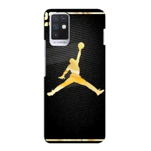 Силиконовый Чехол Nike Air Jordan на Инфиникс Нот 10 (Джордан 23)