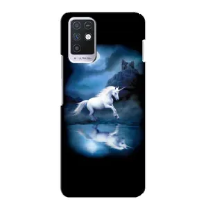 Чехол Unicorn на Infinix Note 10 (Единорог)