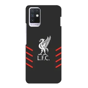 Силиконовые Чехлы принт Футбол на Infinix Note 10 (Эмблема Liverpool)