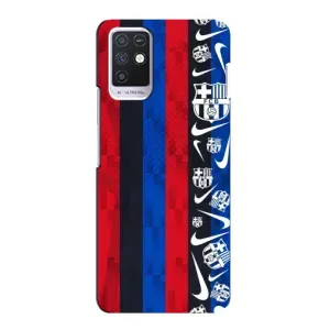 Чехол для Infinix Note 10 (Барселона) (Фанат Барсы)