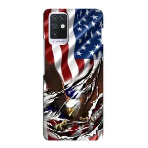 Чехол Флаг USA для Infinix Note 10 (Флаг USA)
