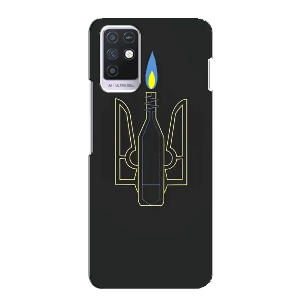 Чехол с рисунком «Герб - Молотова» для Infinix Note 10 Чехол с рисунком «Герб - Молотова» для Infinix Note 10