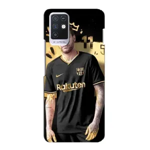 Силиконовый Чехол Infinix Note 10 (Gold Neymar)