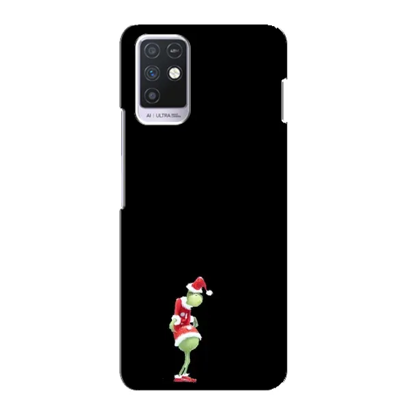 Чехол с рисунком «Гринч на чорном» для Infinix Note 10 Чехол с рисунком «Гринч на чорном» для Infinix Note 10