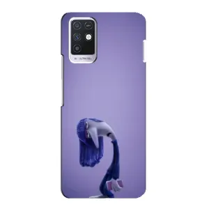 Чехол Головоломка для Infinix Note 10 - (AlphaPrint) (Хандра)
