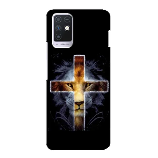 Чехол с рисунком «Иисус Лев» для Infinix Note 10 Чехол с рисунком «Иисус Лев» для Infinix Note 10