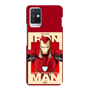 Чехол Супергерой Железный человек на Infinix Note 10 (Iron man)