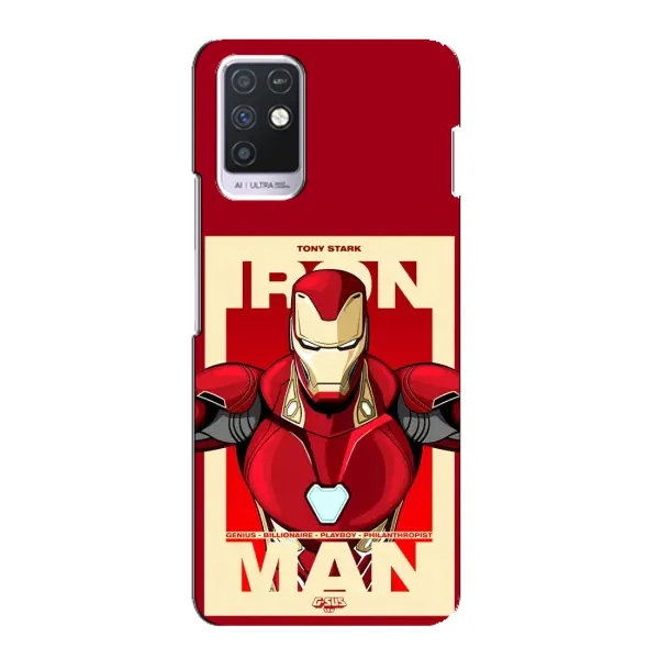 Чехол с рисунком «Iron man» для Infinix Note 10 Чехол с рисунком «Iron man» для Infinix Note 10