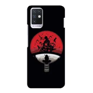 Чохли з принтом Ітачі Учіха на Infinix Note 10 (Ітачі на чорному)