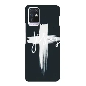 Чехлы для Инфиникс Нот 10 (Крест Иисуса) (Jesus)