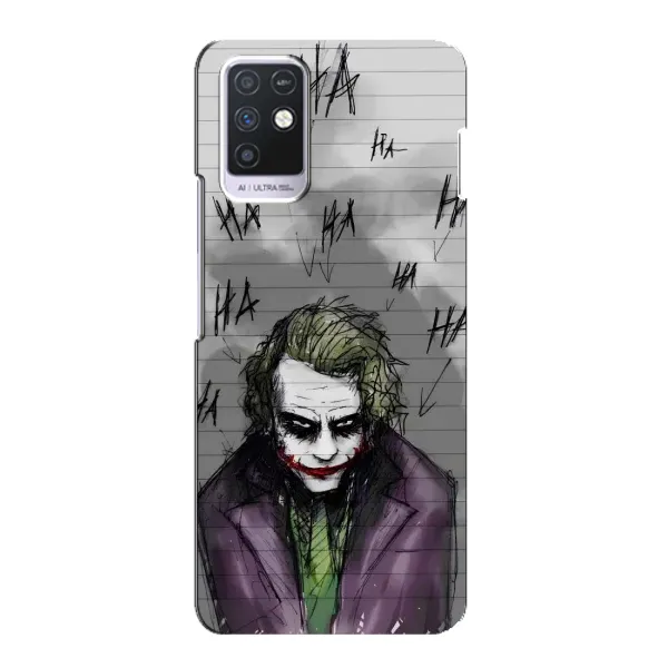 Чехол с рисунком «Joker клоун» для Infinix Note 10 Чехол с рисунком «Joker клоун» для Infinix Note 10