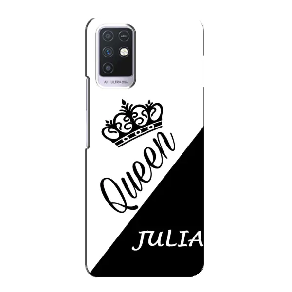 Чехол с рисунком «JULIA» для Infinix Note 10 Чехол с рисунком «JULIA» для Infinix Note 10