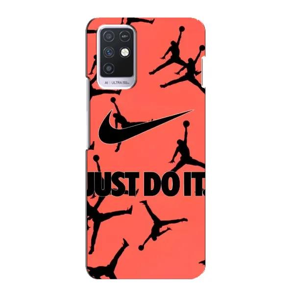 Чехол с рисунком «Just Do It» для Infinix Note 10 Чехол с рисунком «Just Do It» для Infinix Note 10